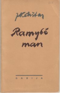 J. Kėkštas. Ramybė man: poezijos lankas. JAV: Gabija, 1951 m. MLLM P58639