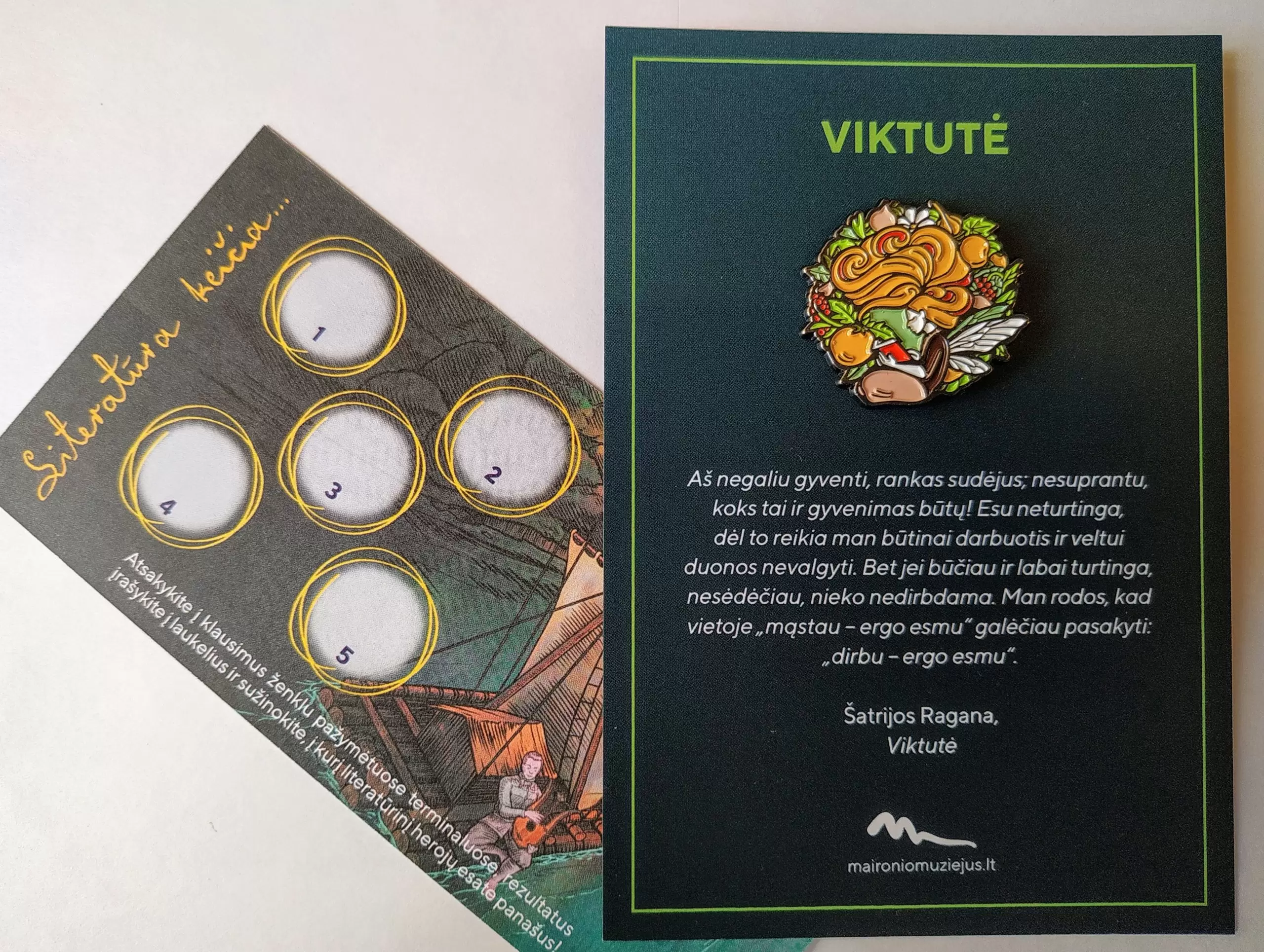 Literatūros kūrinių veikėjų ženkliukai - Image 8