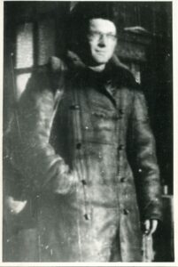 Kazys Boruta, grįžęs iš Rasų kalėjimo. Vilnius, 1949 m. Nuotr. J. Čiurlionytės. RMM_IK_37756