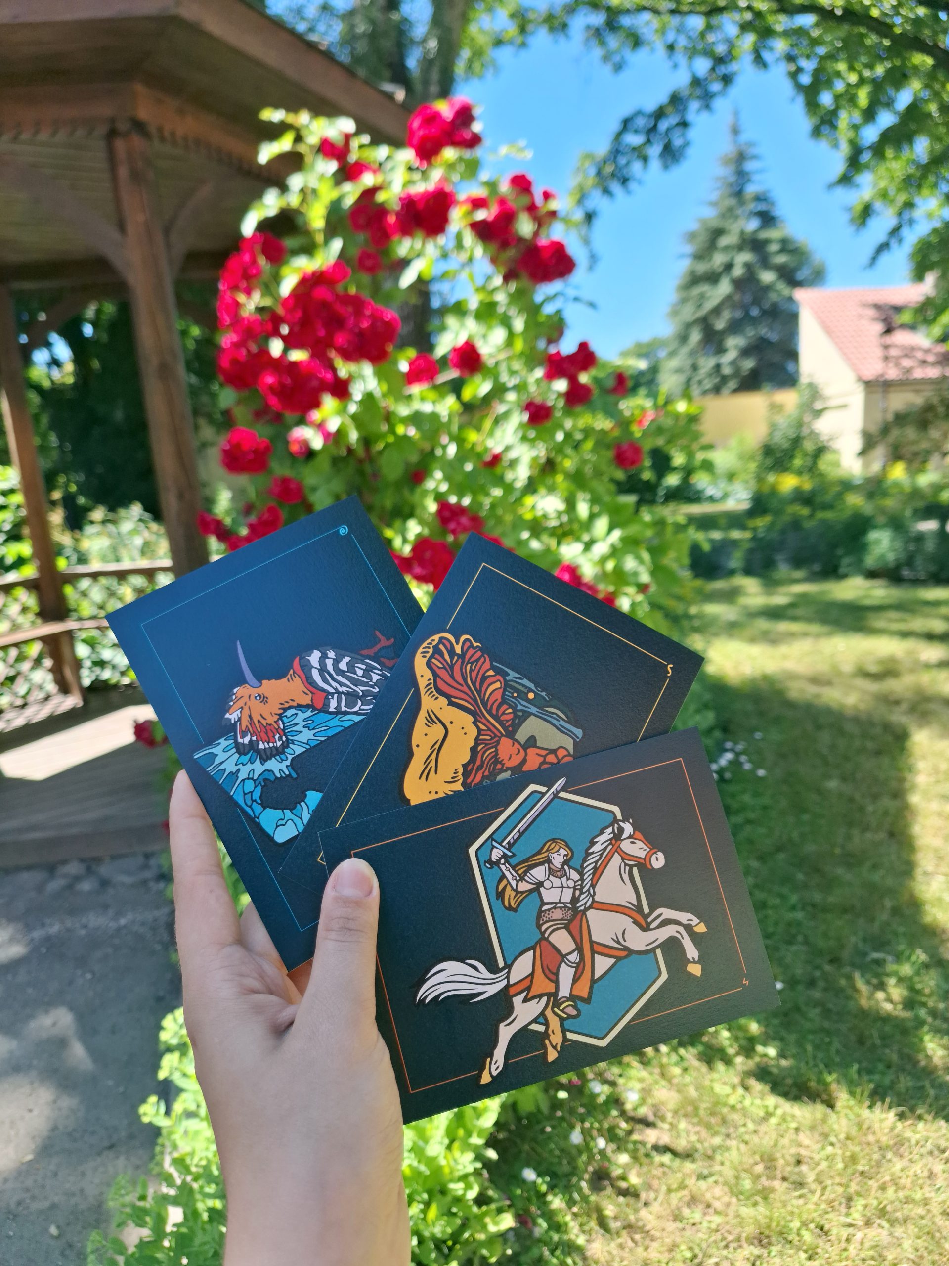 Literatūros kūrinių veikėjų atvirukai