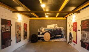 Ekspozicija garaže „Vieno automobilio istorija“