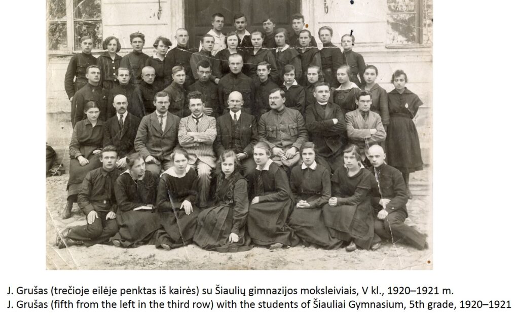 JUOZAS GRUŠAS (1901–1929)