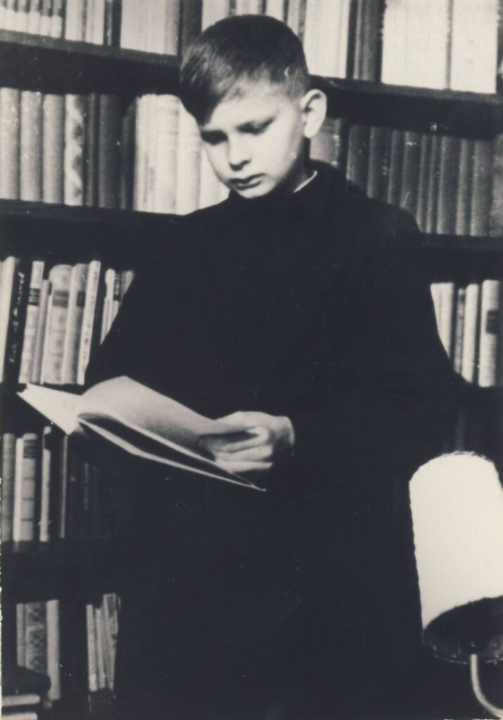 Tomas Venclova – gimnazistas. Vilnius, apie 1946 m. MLLM P6763