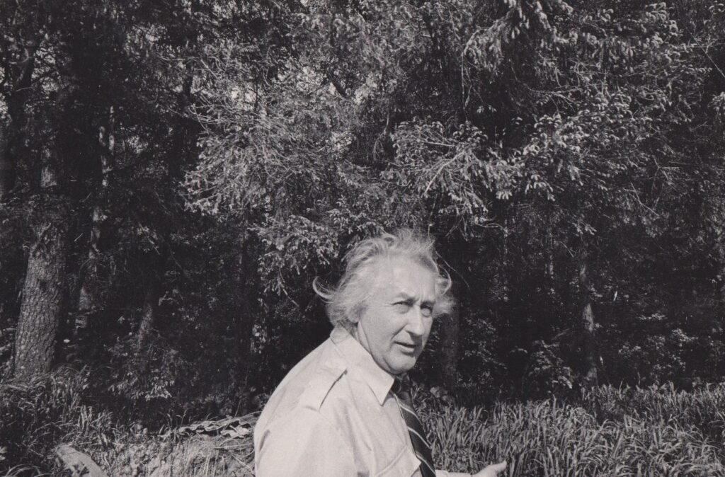 H. A. Čigriejus Vidugiriuose (Pasvalio raj.). 1987 m. R. Rakausko nuotrauka. MLLM 113576