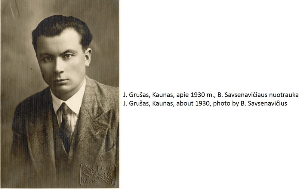 JUOZAS GRUŠAS (1930–1941)
