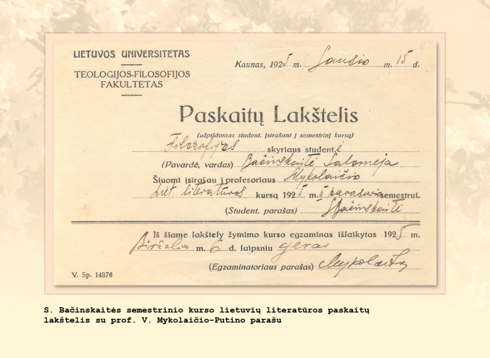 SALOMĖJA NĖRIS (1904–1945)