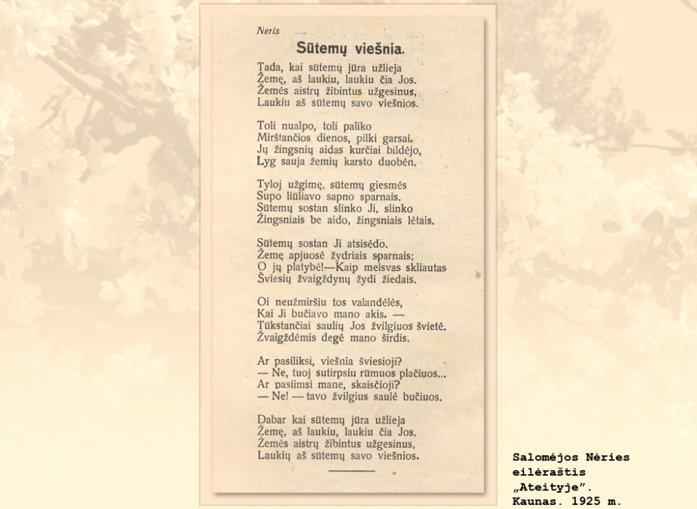 SALOMĖJA NĖRIS (1904–1945)