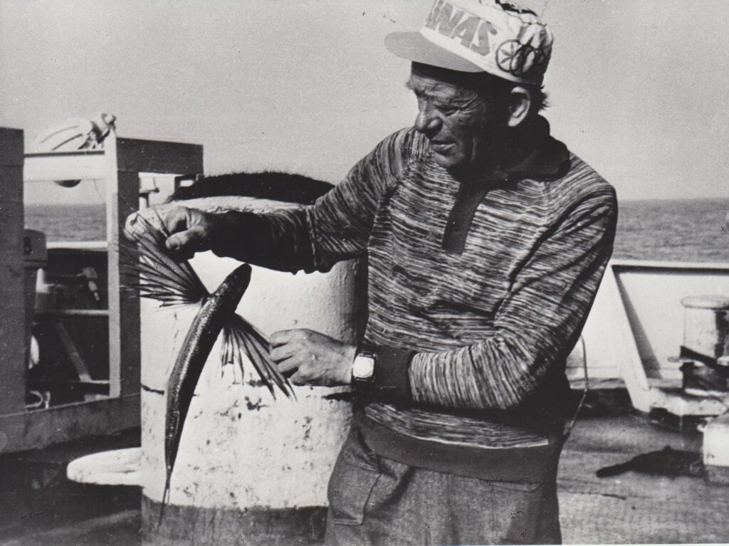 A. Matutis laive „Pabaltijys“. 1976 m. MLLM GEK P17823