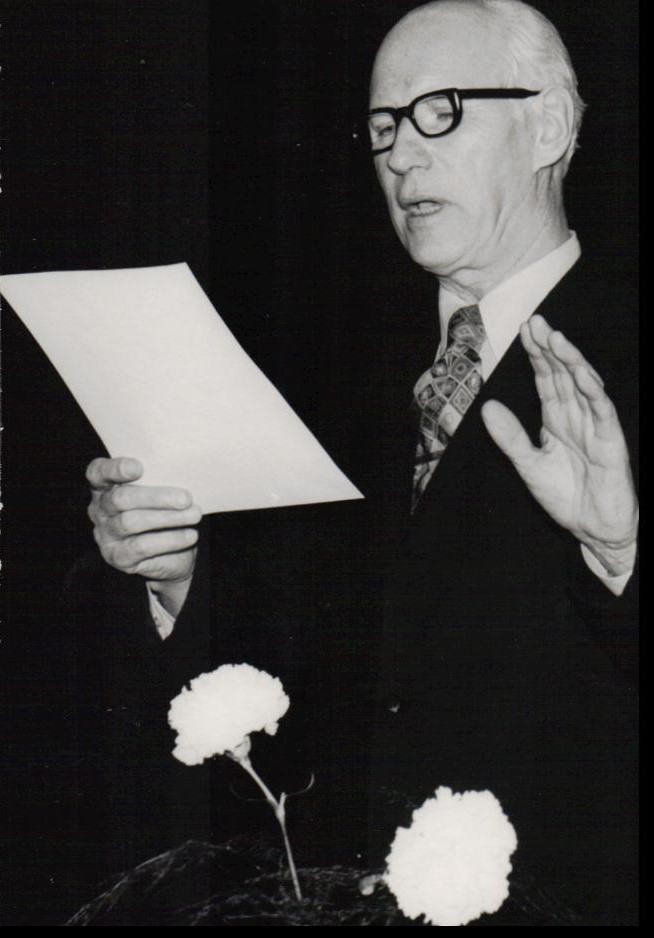 S. Santvaras literatūros vakare Ročesteryje. 1973 m. MLLM 33139