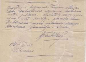 K. KUBILINSKO POETINIS TESTAMENTAS