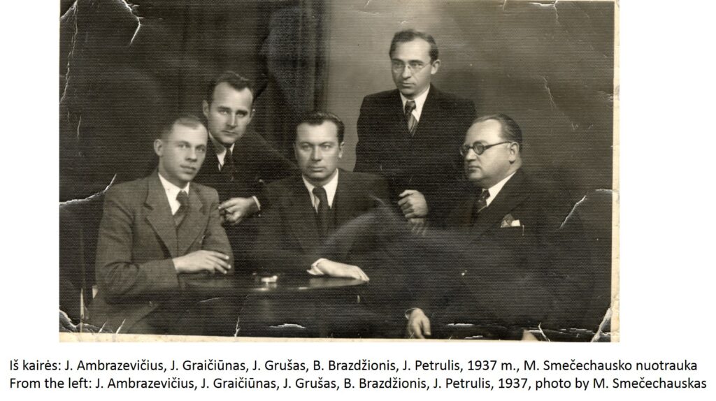 JUOZAS GRUŠAS (1930–1941)