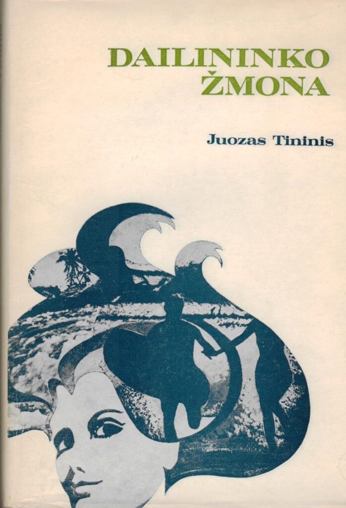 J. Tininis. Dailininko žmona. Čikaga. 1970 m. GEK94904