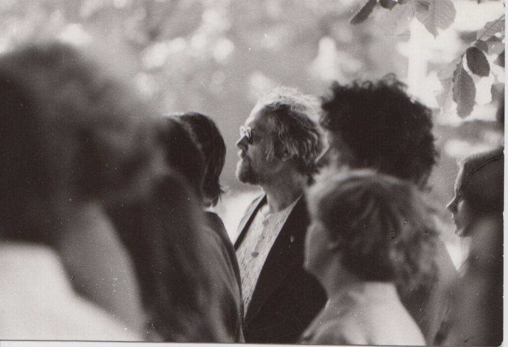 Poezijos pavasario metu. 1979 m. Fotografė O. Pajedaitė