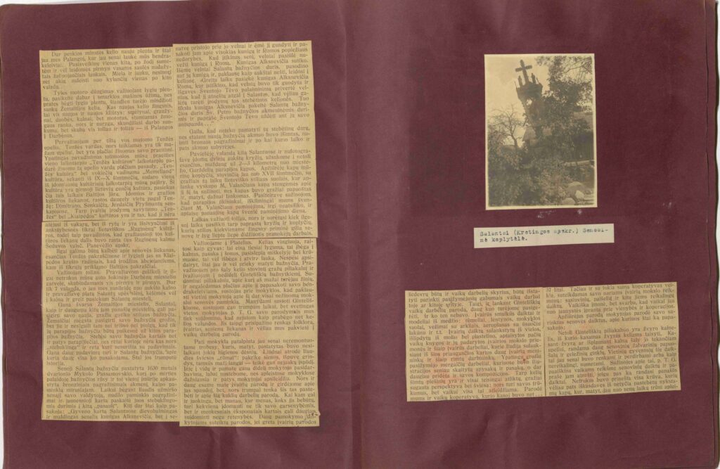 P. Tarasenka. Kelionės po Žemaitiją. 1925. MLLM 9118