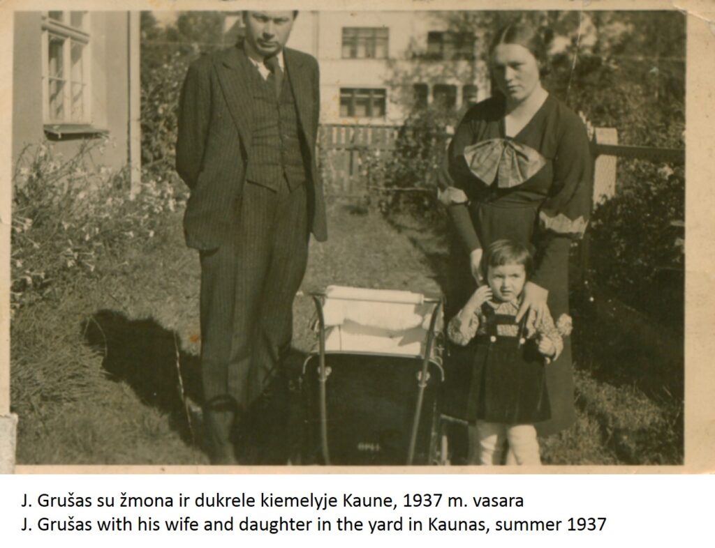 JUOZAS GRUŠAS (1930–1941)