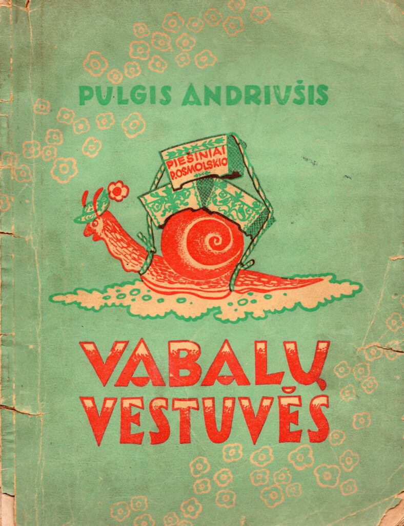 P. Andriušis. „Vabalų vestuvės“. Šveinfurtas, 1948 m. MLLM 79840