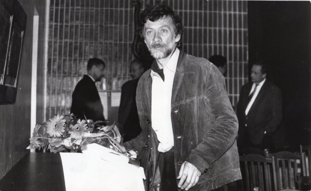 Antanas A. Jonynas Jotvingių premijos laureatas. Druskininkai, 1997 m. Nuotr. Z. Baltrušio. MLLM GEK 55457
