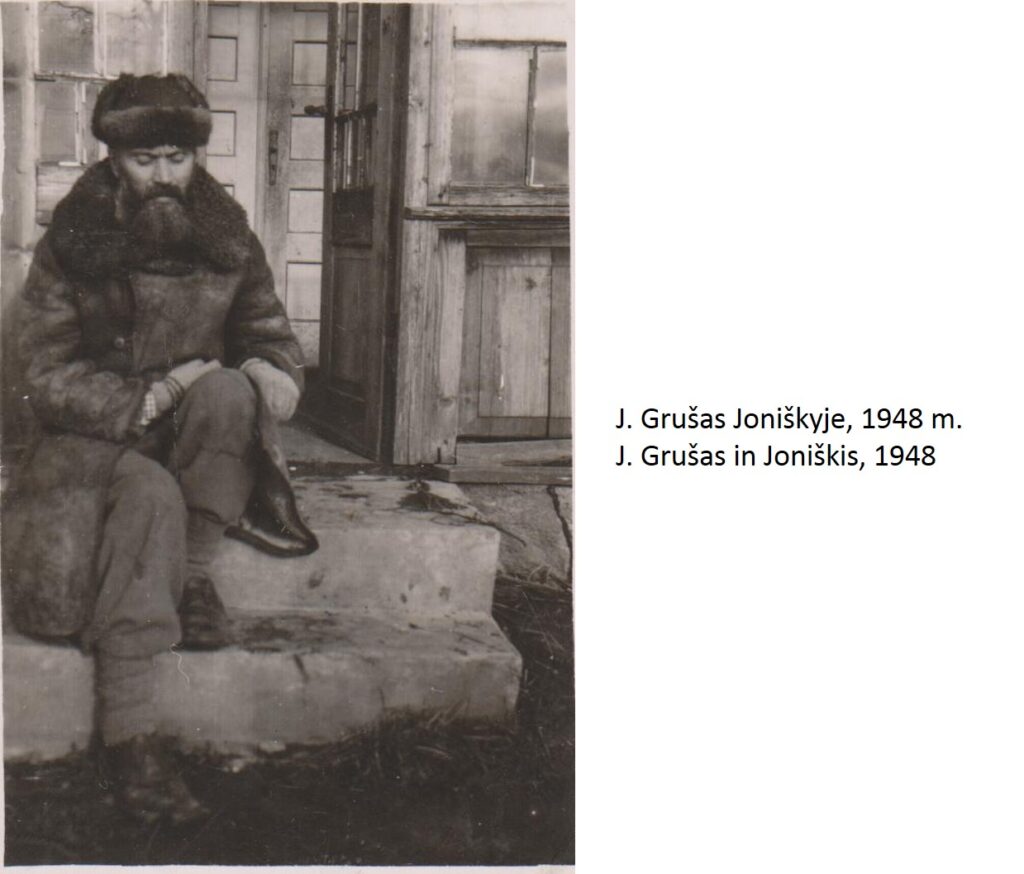 JUOZAS GRUŠAS (1941–1949)