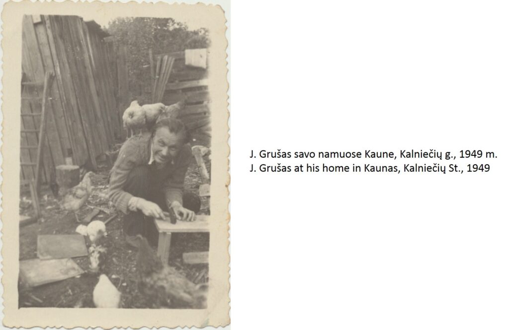 JUOZAS GRUŠAS (1941–1949)