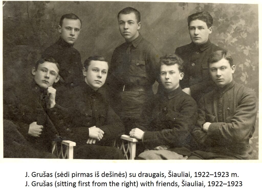 JUOZAS GRUŠAS (1901–1929)