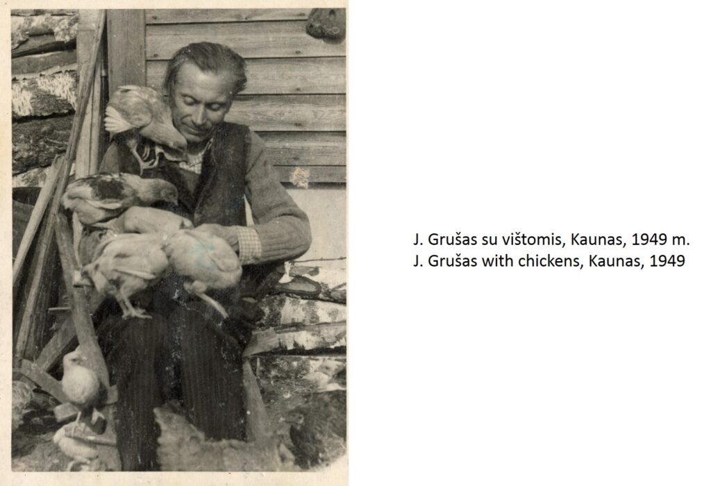 JUOZAS GRUŠAS (1941–1949)