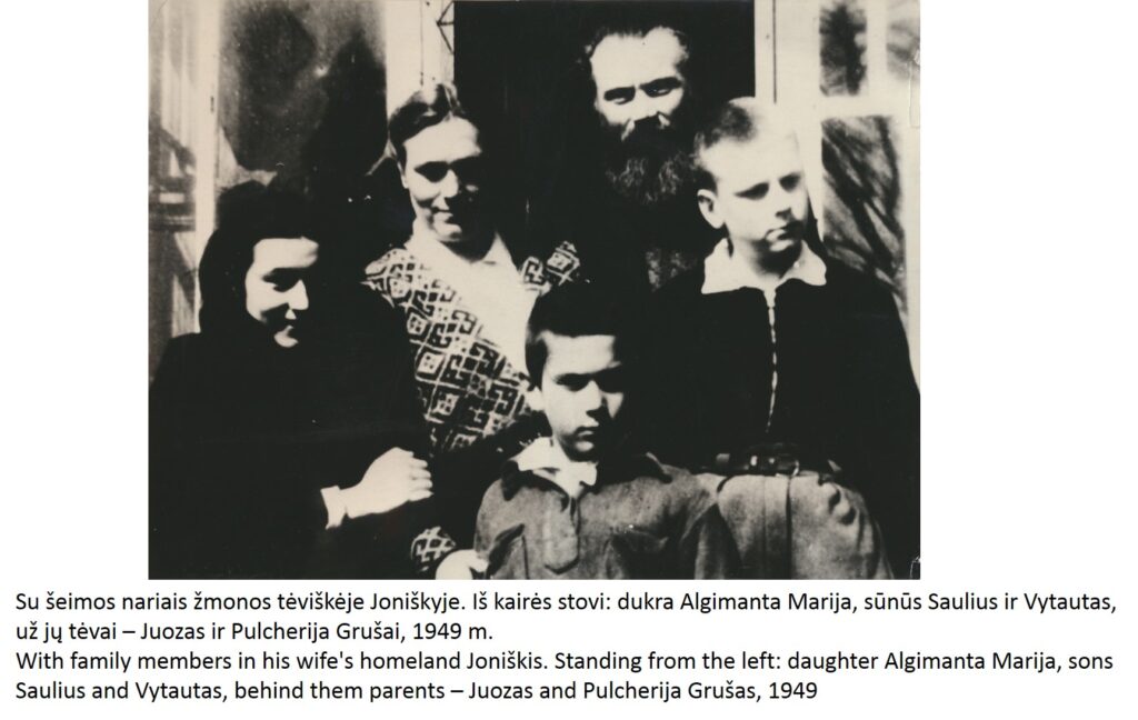 JUOZAS GRUŠAS (1941–1949)