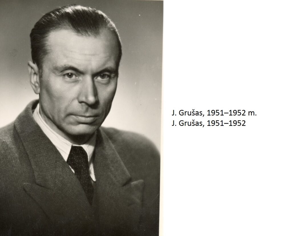 JUOZAS GRUŠAS (1950–1986)