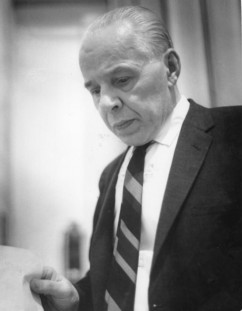 P. Andriušis. JAV, apie 1968 m. V. Maželio nuotrauka. MLLM 51783