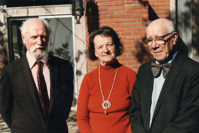 Iš kairės: P. Gaučys, Alė Rūta ir J. Gliauda. JAV, 1986 m. MLLM 104173