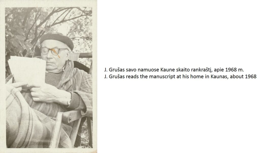 JUOZAS GRUŠAS (1950–1986)