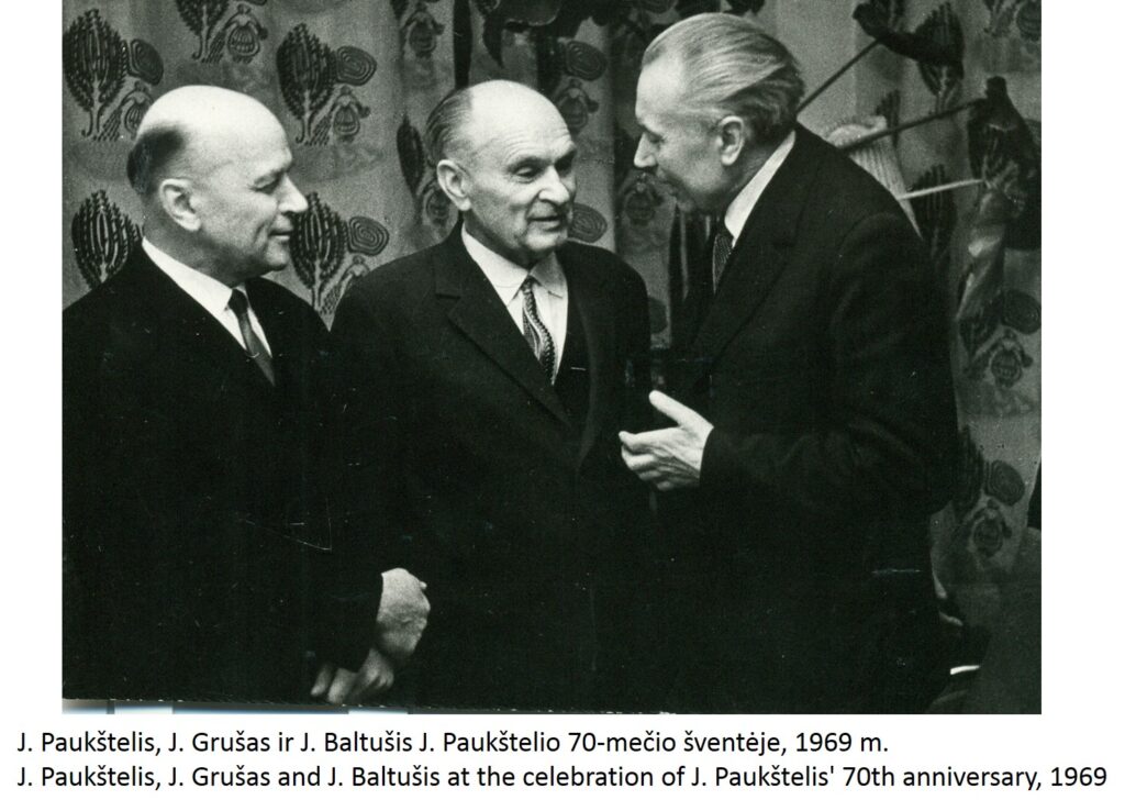 JUOZAS GRUŠAS (1950–1986)