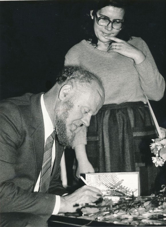 50-mečio jubiliejaus vakare. 1986 m.