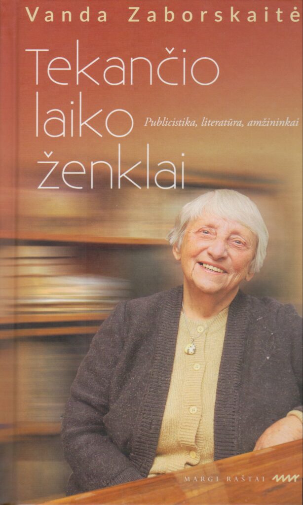 V. Zaborskaitė. Tekančio laiko ženklai. V., 2017. MLLM 125537