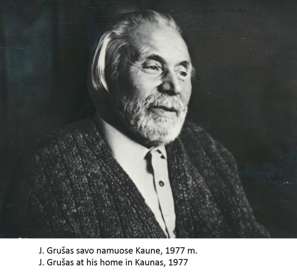 JUOZAS GRUŠAS (1950–1986)