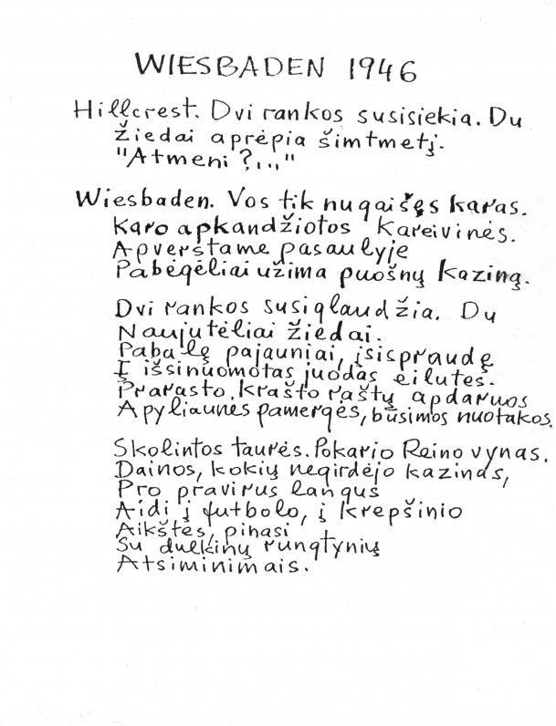 ALGIRDAS LANDSBERGIS (1924–2004)