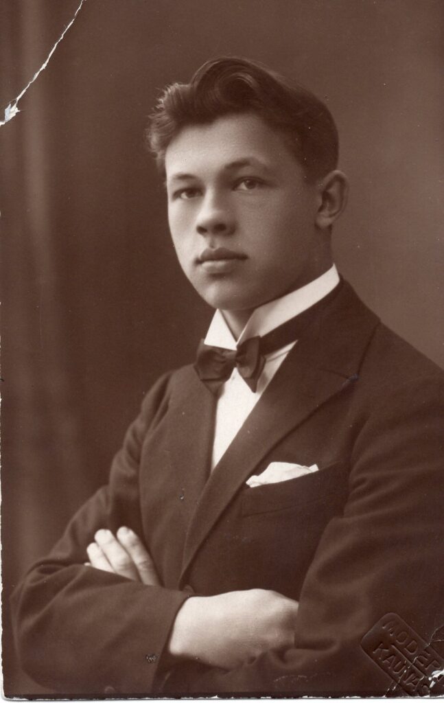 J. Ambrazevičius. Kaunas, 1925 m. MLLM 94420