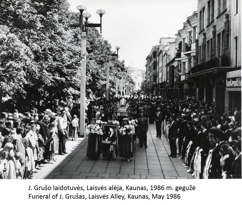 JUOZAS GRUŠAS (1950–1986)