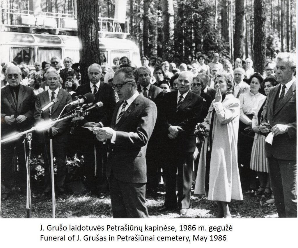 JUOZAS GRUŠAS (1950–1986)