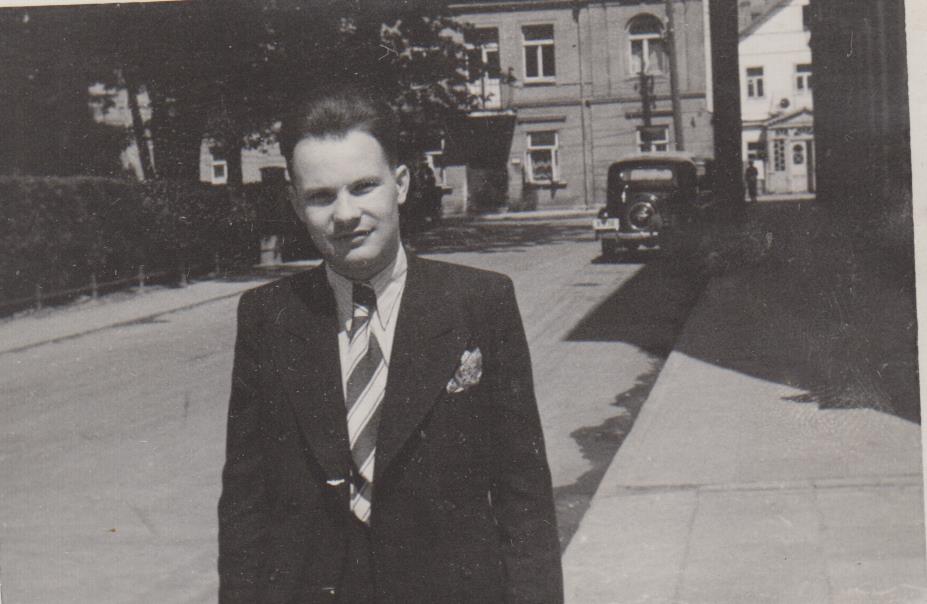 Stepas Zobarskas apie 1939 m. Kaunas
