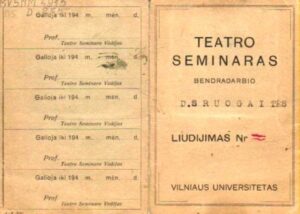DZINGULIUKAI IR DARŽOVĖS B. SRUOGOS DRAMATURGIJOJE