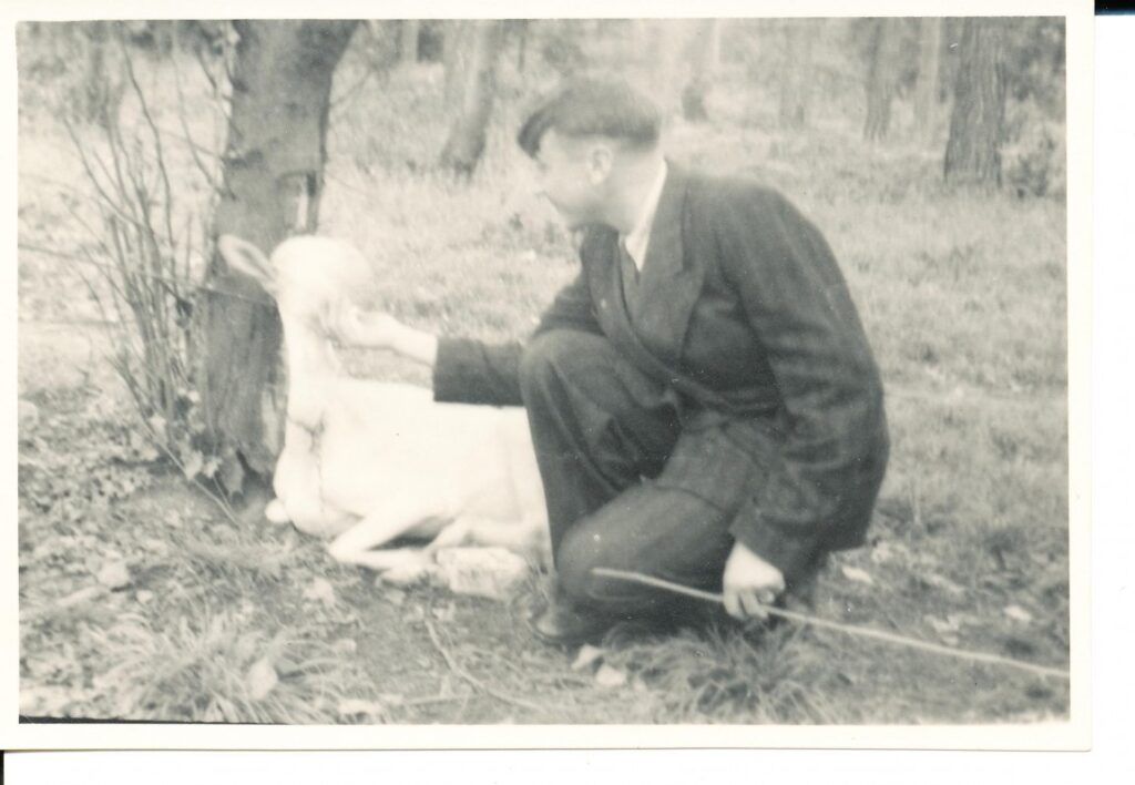 A. Baronas su „baronu“. Hanau. 1948 m.