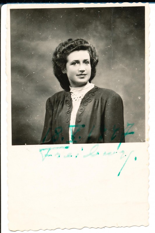A. Veščiūnaitė. Freiburgas. 1947 m.