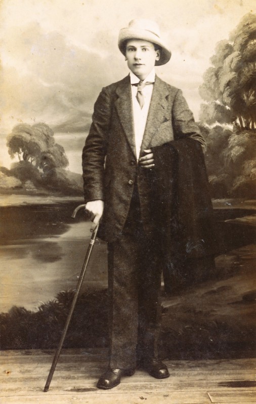 Aldonos tėvas – Anupras Veščiūnas. 1914 m.