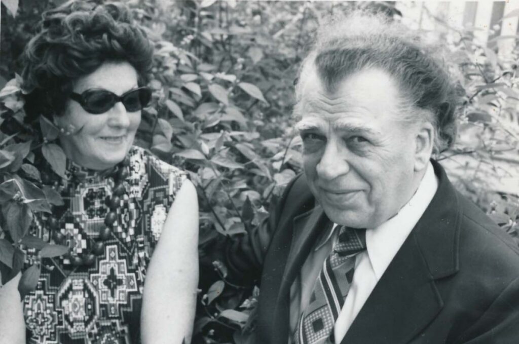 Aleksandra ir Antanas Gustaičiai. Bostonas, apie 1980 m.