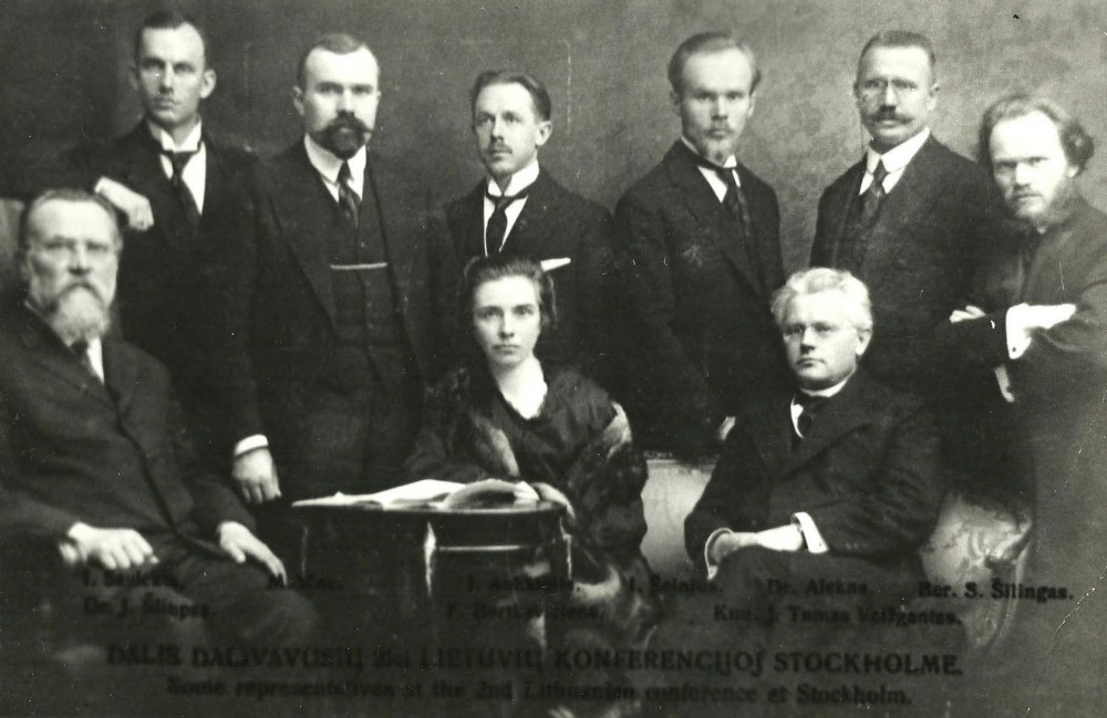 Antroji lietuvių konferencija Stokholme. 1917 m.