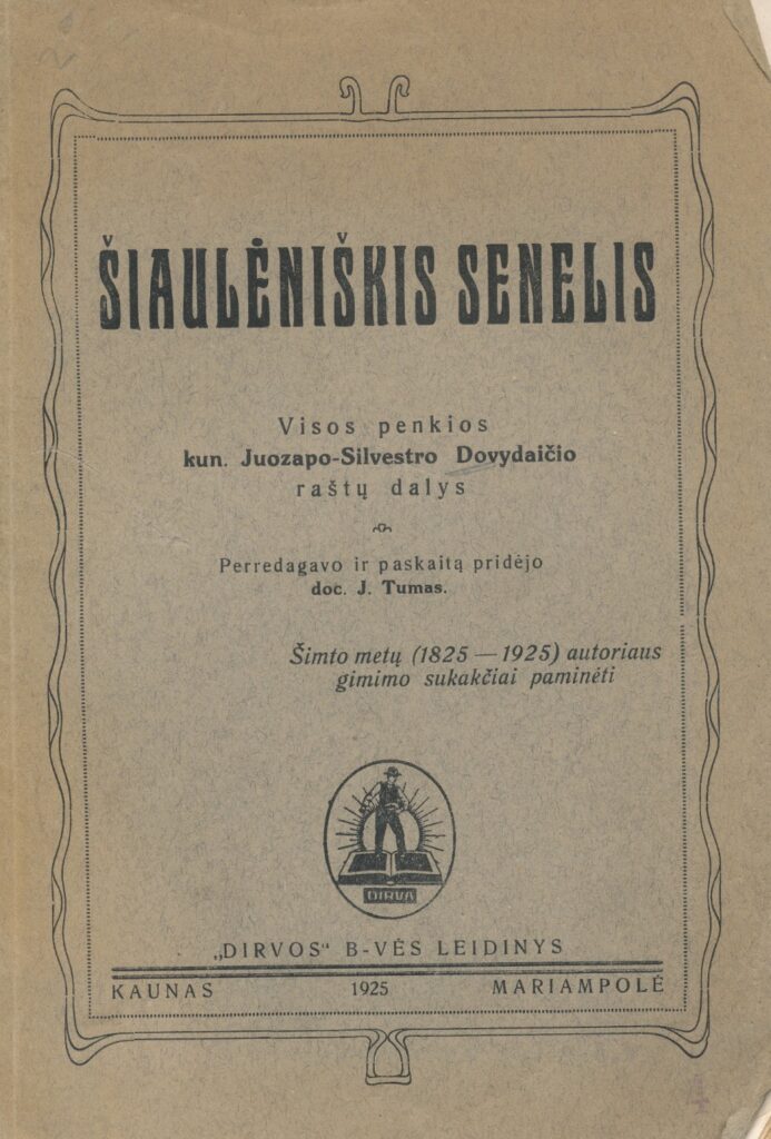 Apysakoje rašoma apie 1863–1864 m. sukilimą, spausdinami M. Valančiaus laiškai sukilėliams