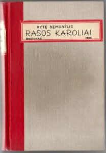 B. Brazdžionio knygos „Rasos karoliai“ kopija