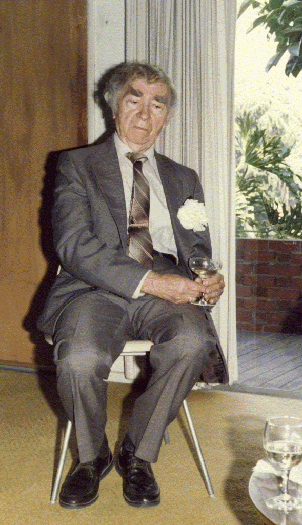 B. Brazdžionio 80-asis gimtadienis. Kalifornija. 1987 m. vasario 2 d.
