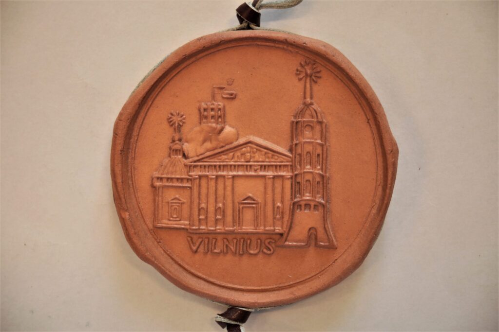 Medalis. Vilnius. Molis. Autorius nežinomas