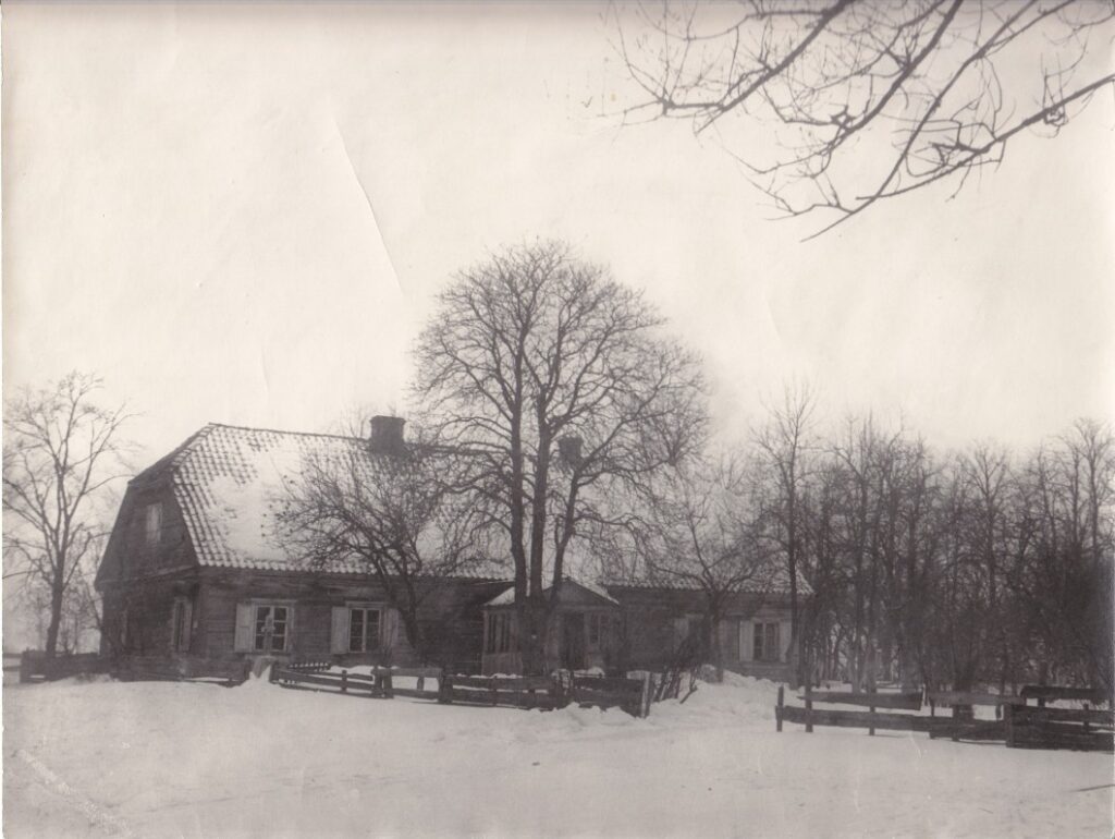Balio Sruogos tėviškė Baibokai (Biržų r.). Apie 1930 m.